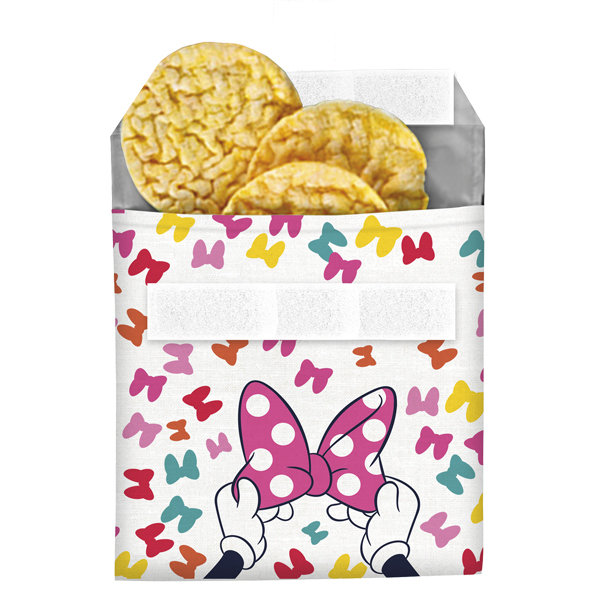 Disney Kids Reusable Snack Bag - Minnie So Edgy