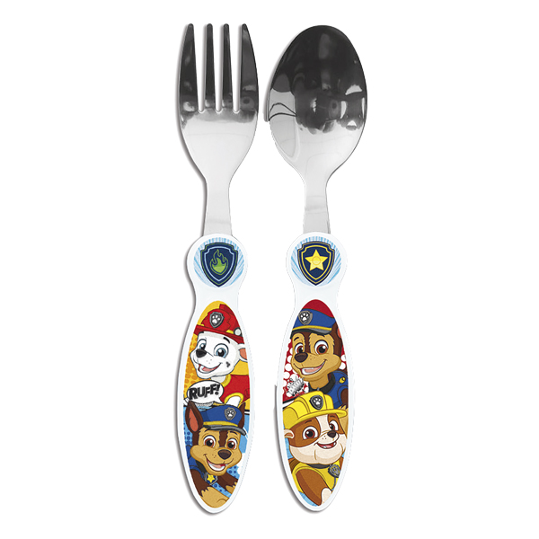 Disney Kids 2-pc Cutlery Set Metallic - Paw Patrol