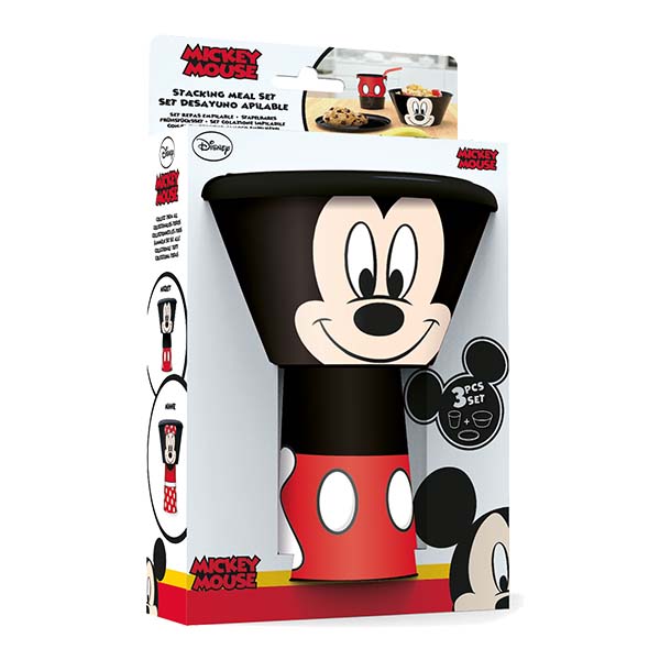 Disney Kids Meal Set Stackable - Mickey