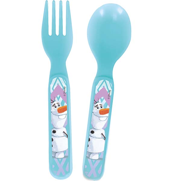 Disney Kids Sandwich Box with Cutlery - Frozen II