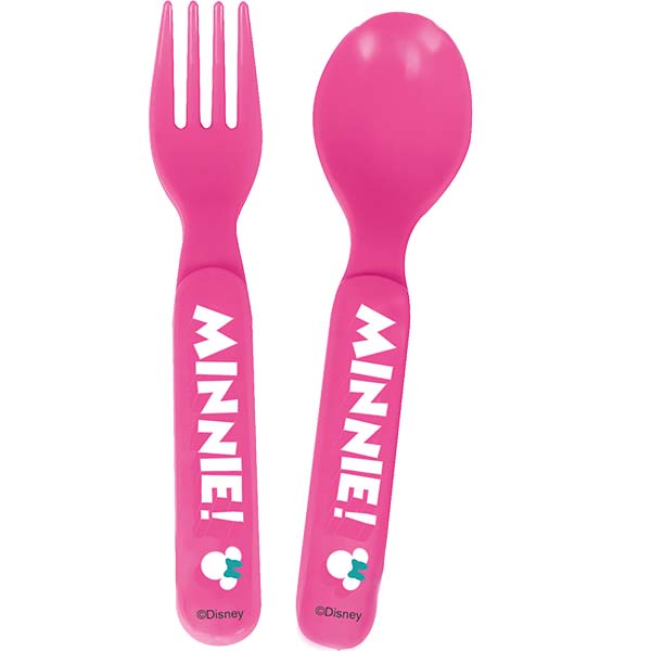 Disney Kids Sandwich Box with Cutlery - Minnie