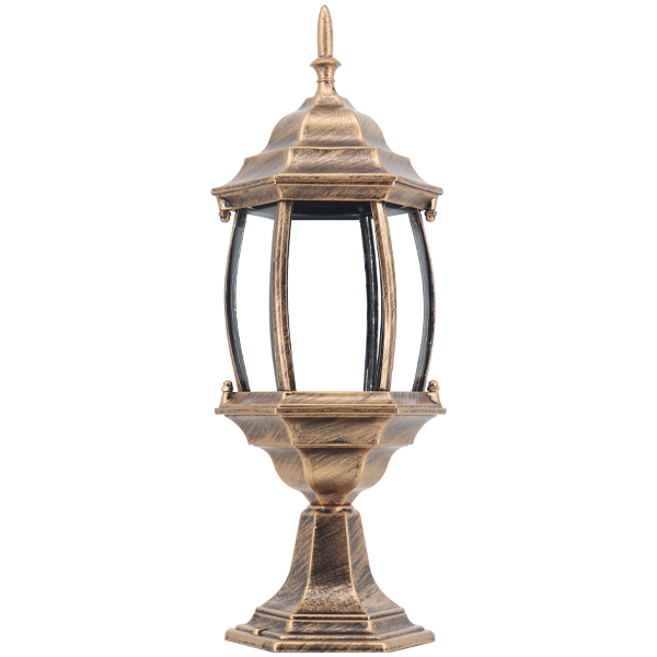 Royal Homes Outdoor Post Light Rust