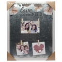 Decore Photo Frame with Clips 