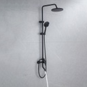 Royal Homes Shower Faucet - Stainless Steel - Black 