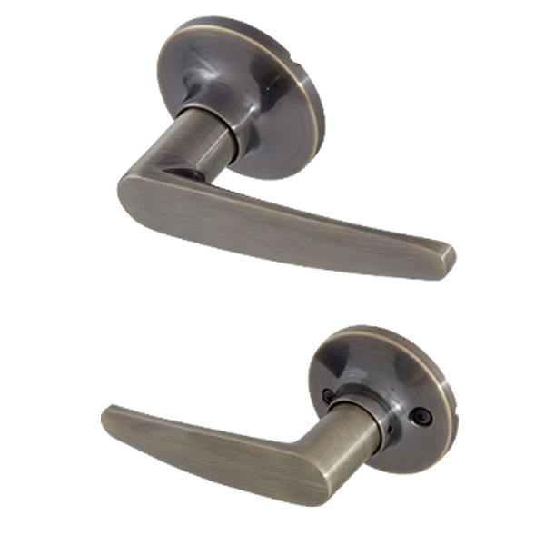 Honeywell Straight Lever Combo Antique Brass