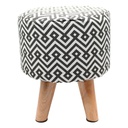 Royal Homes Fabric Foot Stool 11in