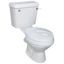 Twyford Toilet White P-Trap