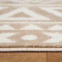 L'Baiet Rugs Beige Geometric 4'x6'