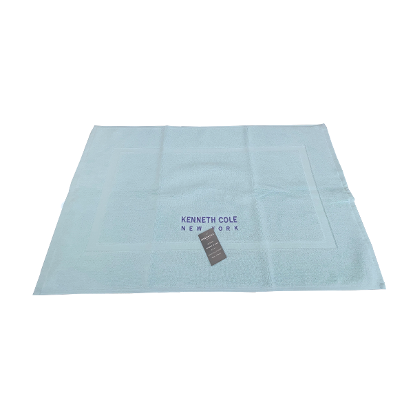 Kenneth Cole Bath Mat 18x30in Baby Blue