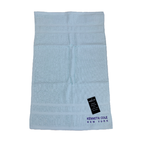 Kenneth Cole Hand Towel 16x24in Baby Blue