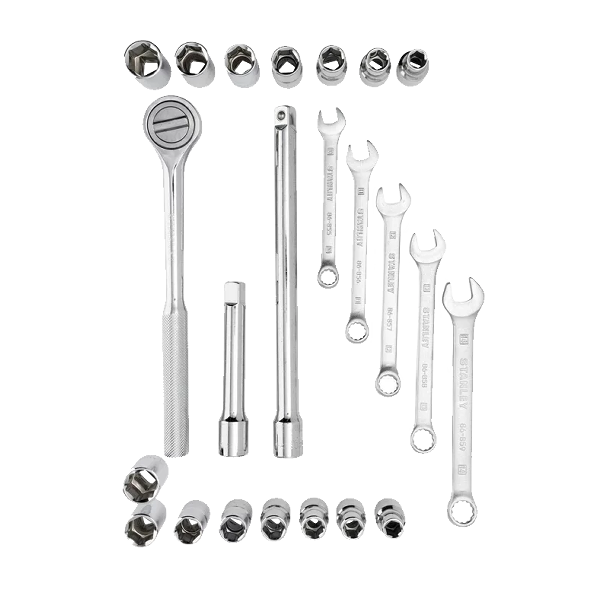 Stanley 25pc Socket and Wrench Set 1/2 In. 