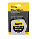 Stanley PowerLock Tape Measure 8m/ 26 Ft