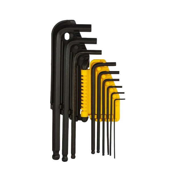 Stanley 9 Piece Metric Round End Long Hex Key Set