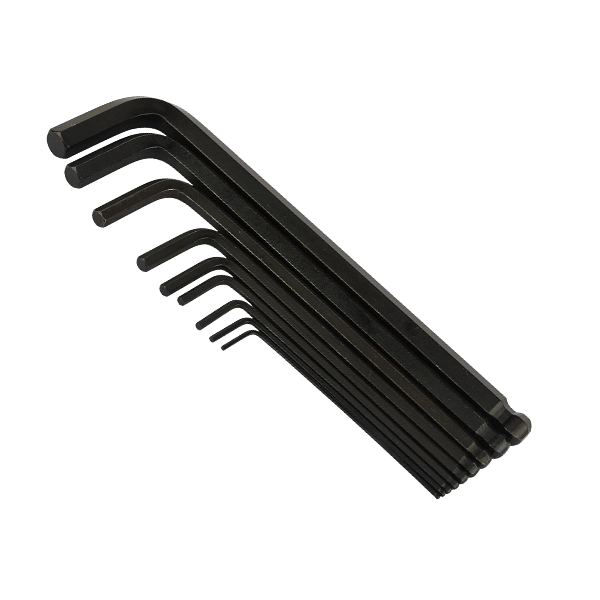 Stanley 9 Piece Metric Round End Long Hex Key Set