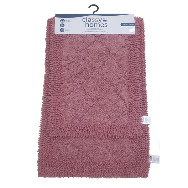 Classy Homes Bath Mat Set