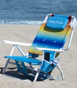 Nautica Beach Chair 5-Position, Rainbow J-Class