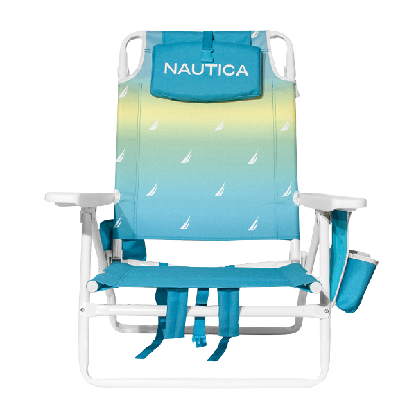 Nautica Beach Chair 5-Position, Green More J-Class