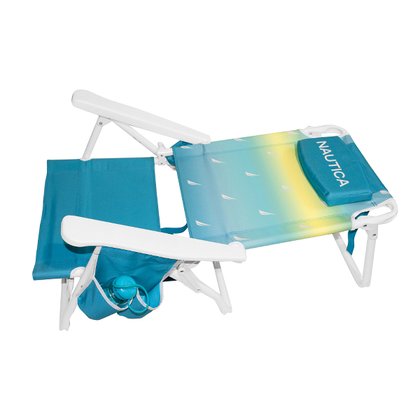 Nautica Beach Chair 5-Position, Green More J-Class