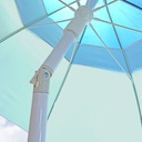 Nautica Beach Umbrella 7 Ft. Blue Wave J-Class