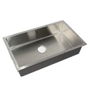 Royal Homes Single Bowl Kitchen Sink 29.5&quot;x17.5&quot;x7&quot; Stainless 304