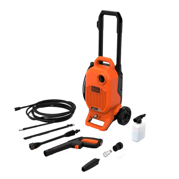 Black &amp; Decker Pressure Washer 1810 PSI | 125 BAR 8.2 L/min 1500W