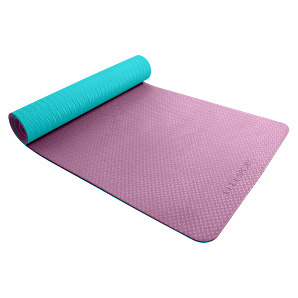 Elle Sport Yoga Mat 2-Colour 5mm, Blue