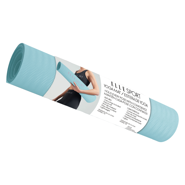 Elle Sport Yoga Mat 8mm, Blue