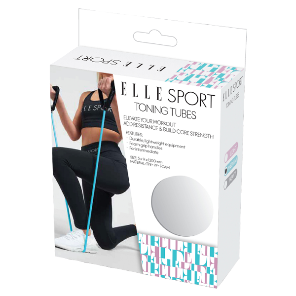 Elle Sport Toning Tubes, Blue