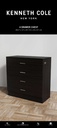 Kenneth Cole 4-Drawer Chest, Black