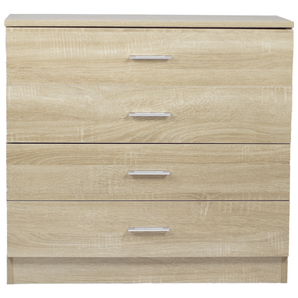 Kenneth Cole 4-Drawer Chest, Oak