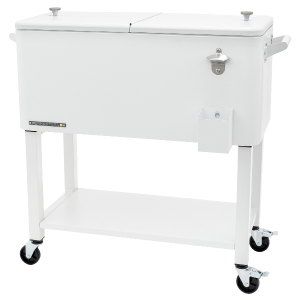 PermaSteel Detachable Cooler 80 Qt., White