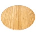 Home Basics 13.5&quot; BAMBOO LAZY SUSAN, NATURAL