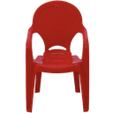 Tramontina Kids Plastic Arm Chair Tic Tac Red