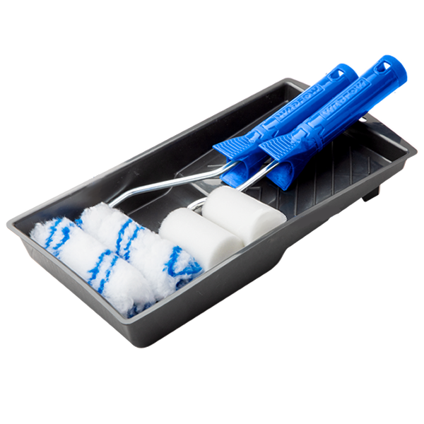 Wadfow 7pc Roller Brush Set