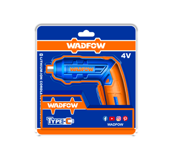 Wadfow Cordless Screwdriver Lithium-Ion 4V