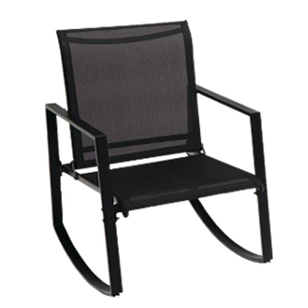 Outdoor Expressions Huntington 3-Piece Chat Set, Black
