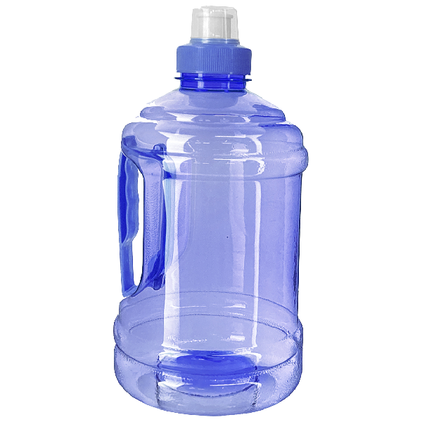 Water Bottle Plastic 1000ml, Assorted Colours