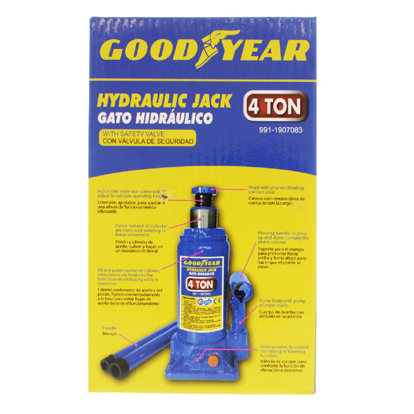 Goodyear Jack, 4 Tonne
