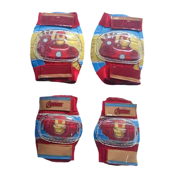 Iron Man Helmet, Knee &amp; Elbow Pads - Small/ Medium