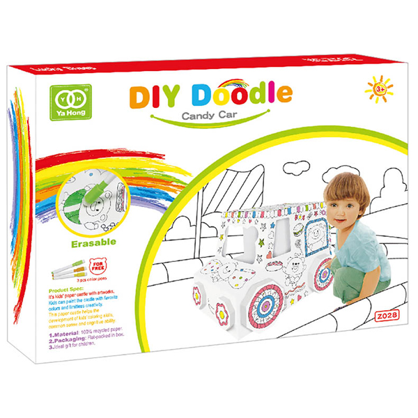 FANTASY &amp; CO. DIY PAINTING TOYS SET - MY MINI CAR