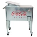 Retro Coke Cooler 60Qt Galvanized