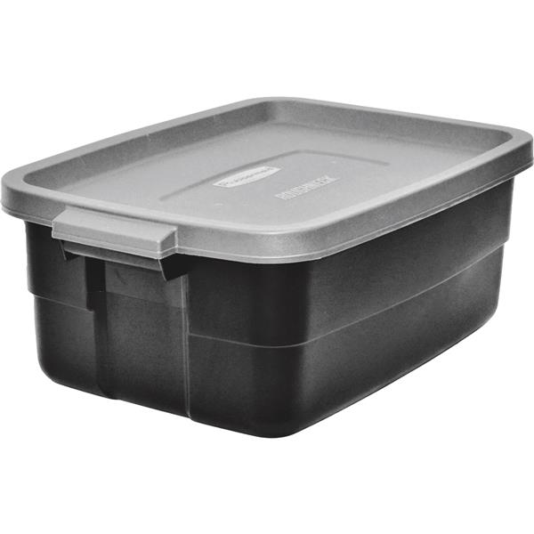 ****Rubbermaid Roughneck Storage Tote 10 Gal Black