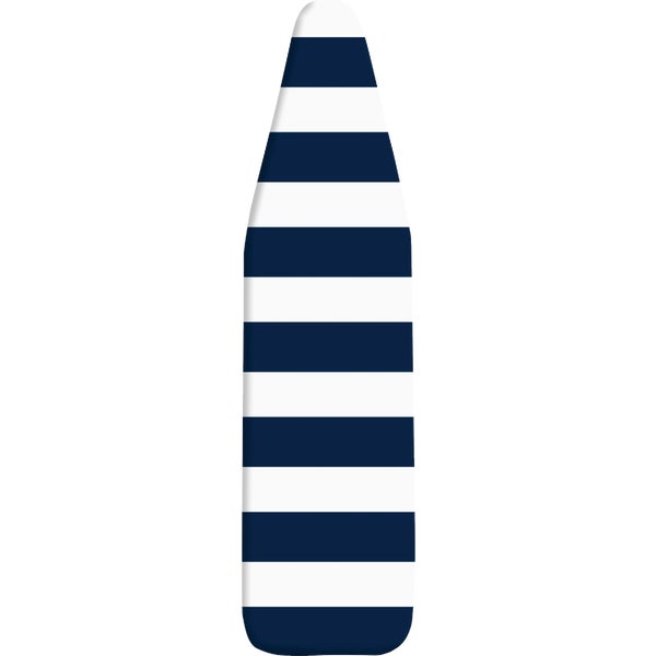 Whitmor Standard Ironing Board Cover/Pad, Navy Stripe