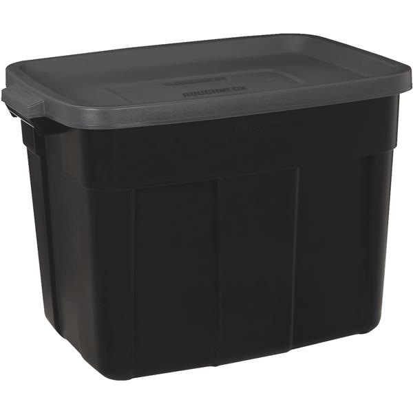 ****Rubbermaid Roughneck Storage Tote 18 Gal Black