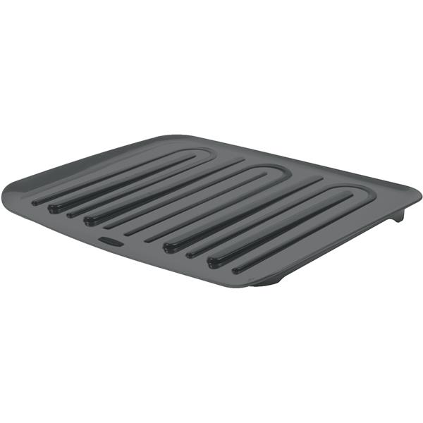 Rubbermaid Sloped Drainer Tray 14.7 In. x 18 In. Black