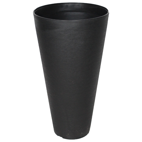 ****Royal Homes Flowerpot 10x15in, Black