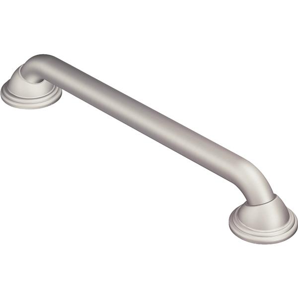 ****Moen 24 In. x 1-1/4 In. Concealed Screw Designer Elite Grab Bar, Brushed Nickel