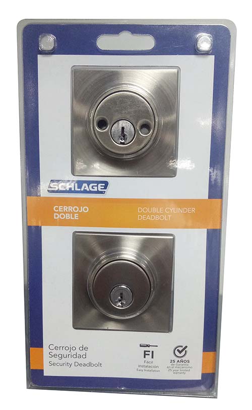 ****Schlage Double Cylinder Deadbolt 7707007712655