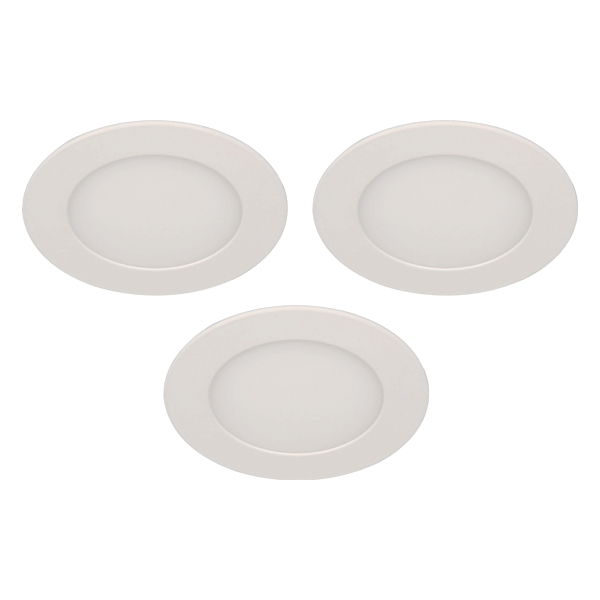 Royal Homes LED Round Down Lights 6W - 3PK (White Light)