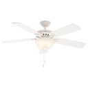 Hunter Ceiling Fan 52in Astoria, White. (C.F.M - 2944)